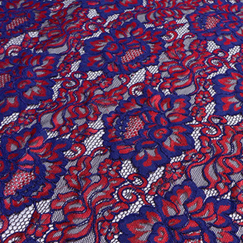 Lace Fabric Dress Nylon Warp Knit for Women's Wear Wholesale Supplier 4